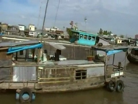 MEKONG Marché flottant, Vietnam 2009
