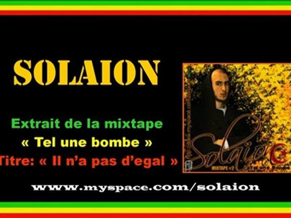 Solaion - il n'a pas d'egal