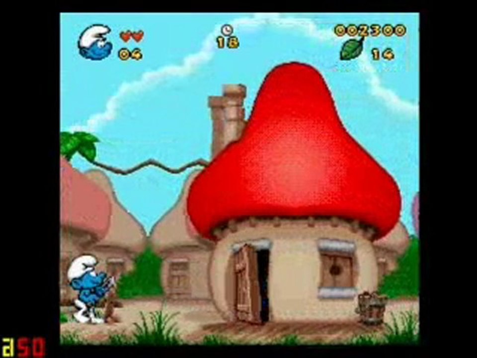 Les schroumpfs SNES