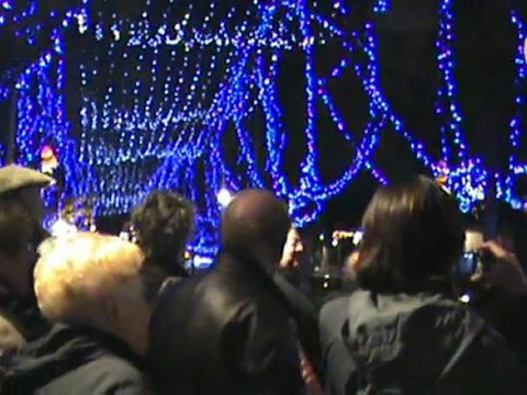 Inauguration des illuminations de Noël à Douai