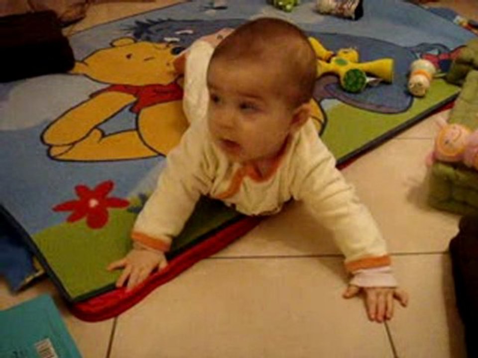 léana et son tapis