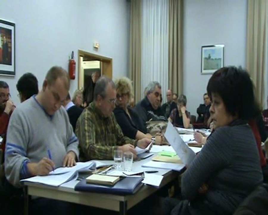 Partie 1 - Réunion de Conseil  - Annay sous Lens - 10/12/09