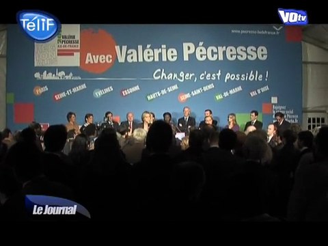 Régionales : Pécresse installe son QG sur une péniche