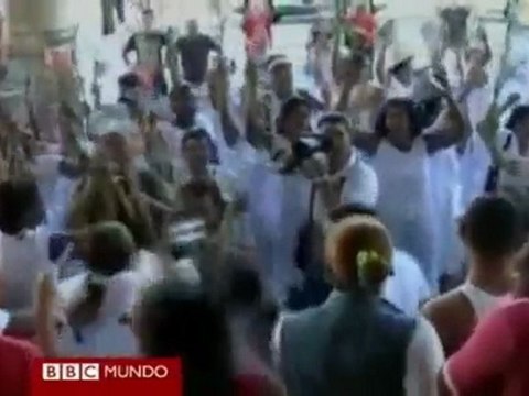 Mitin de repudio a disidentes y Damas de Blanco