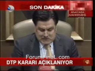 Hasim Kılıç'tan DTP açıklaması: DTP KAPATILDI