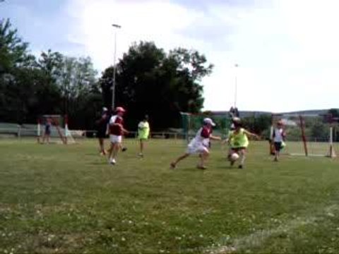 xavier premier match de hand ball