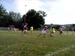 xavier premier match de hand ball