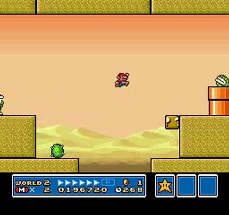 Super Mario Bros 3 - Monde 2 Niveau 4