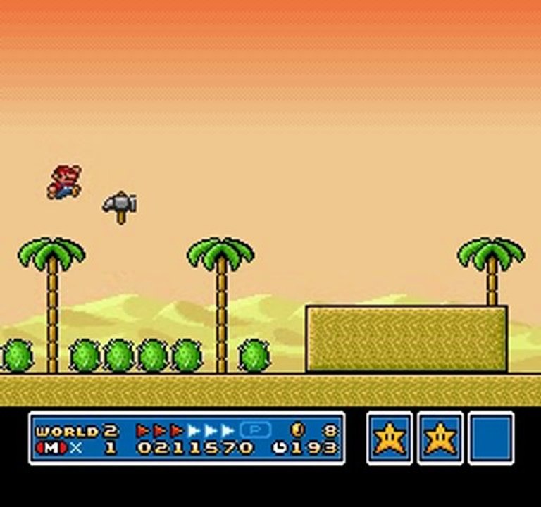 Super Mario Bros 3 - Monde 2 Frereboomerang