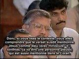 Zakir Naik sur le sujet de La divinité de Jésus