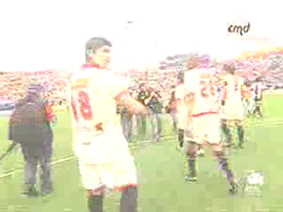 espectacular recibimiento de la trinchera U norte
