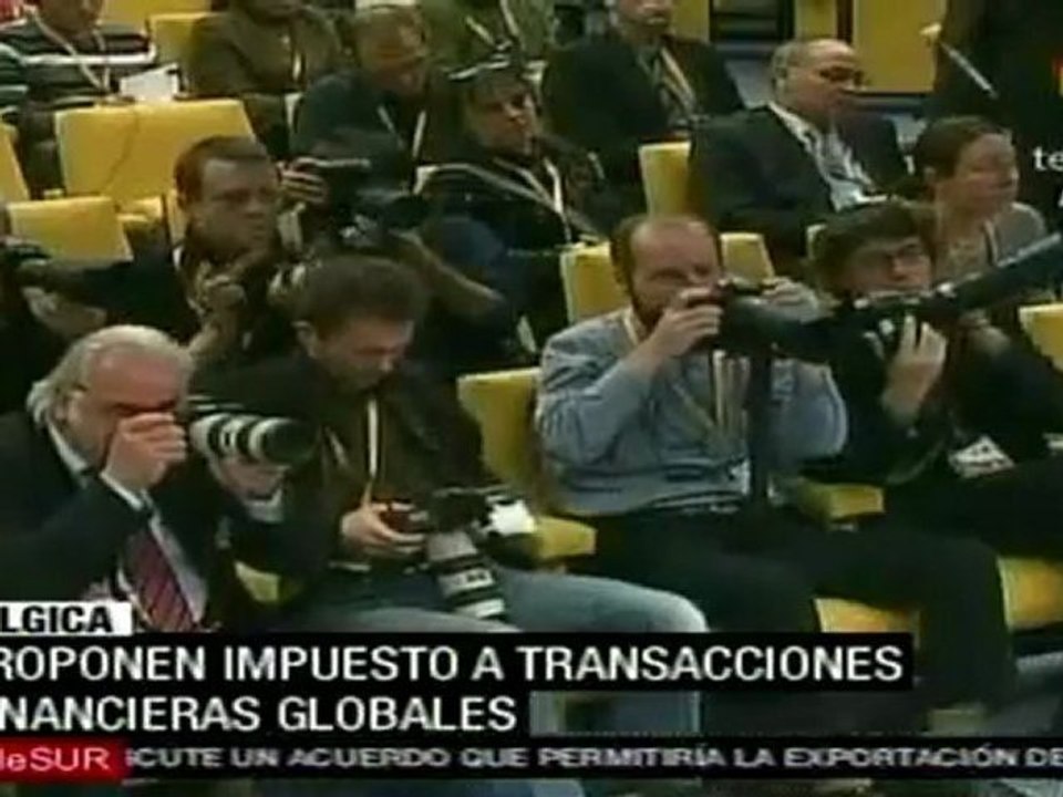 Propone UE tasa global