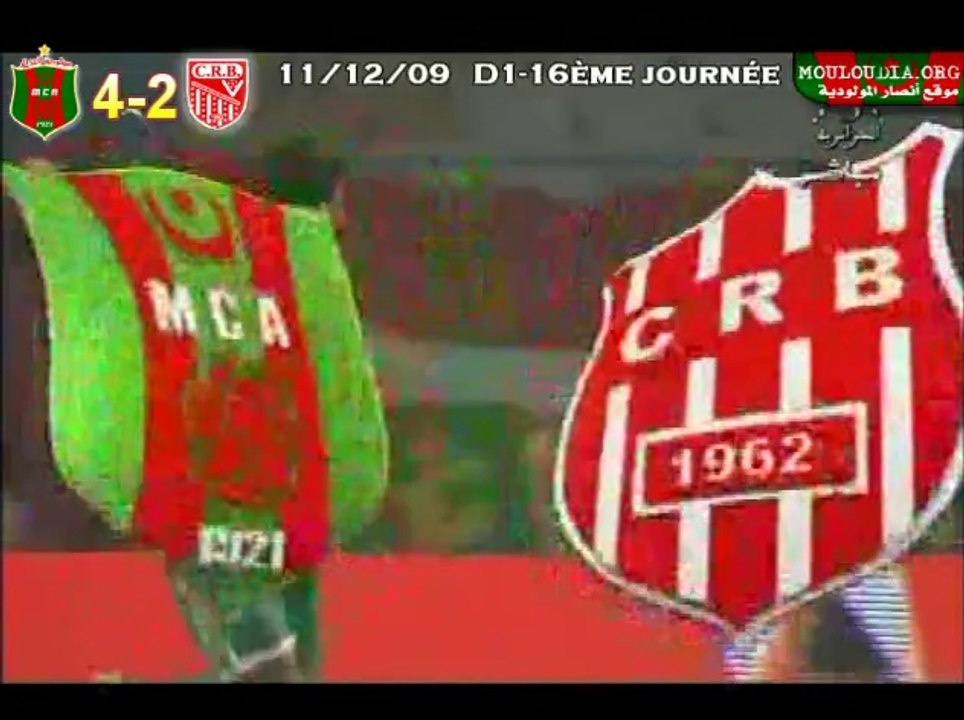 MCA 4-2 CRB: Résumé du Match