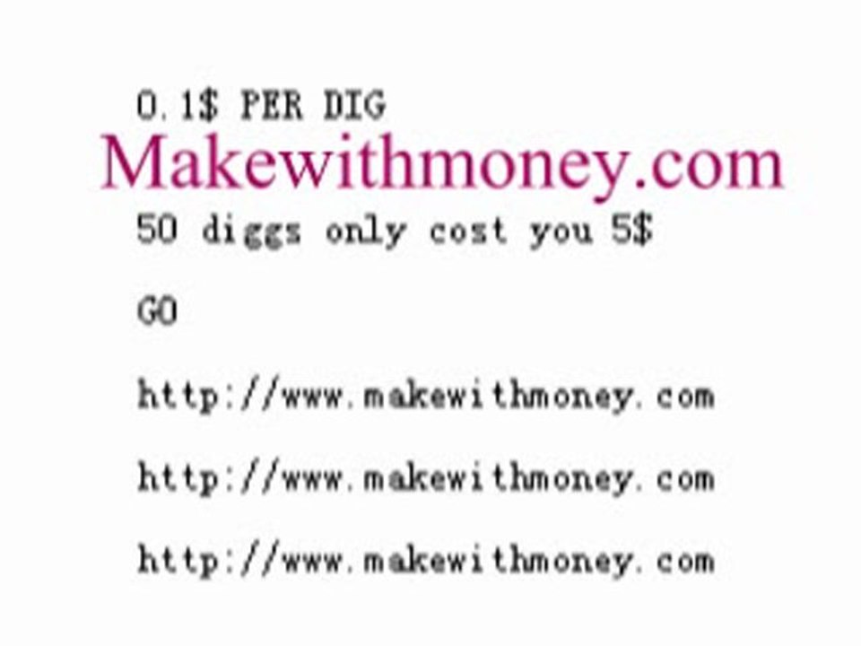 Buy cheap diggs,sell digg 0.1$ per digg