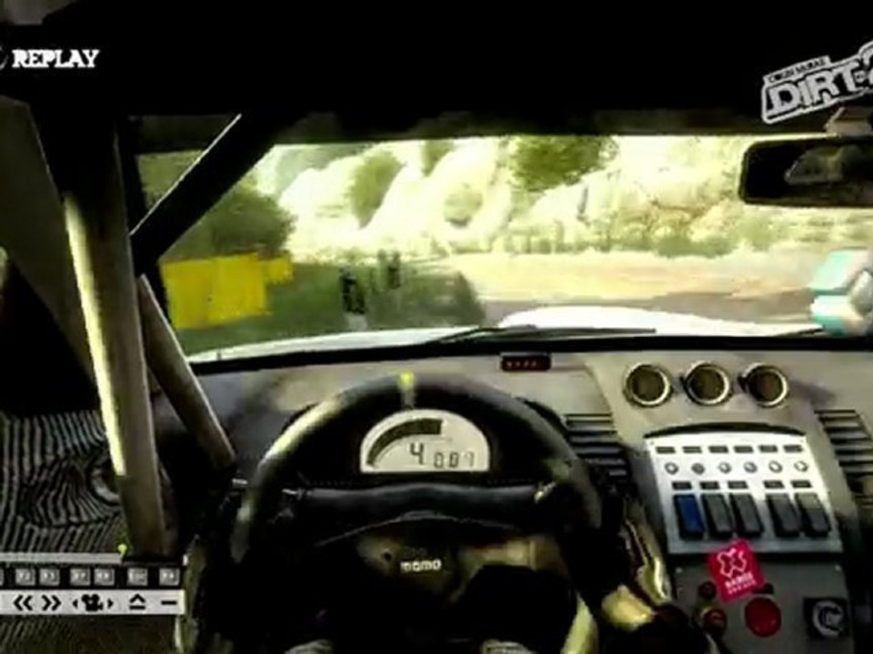 Dirt2 - Croatie - Inside view - Nissan 350z - 720P HD