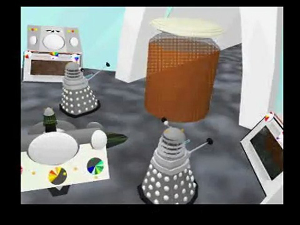 Daleks meet the new Doctor Who