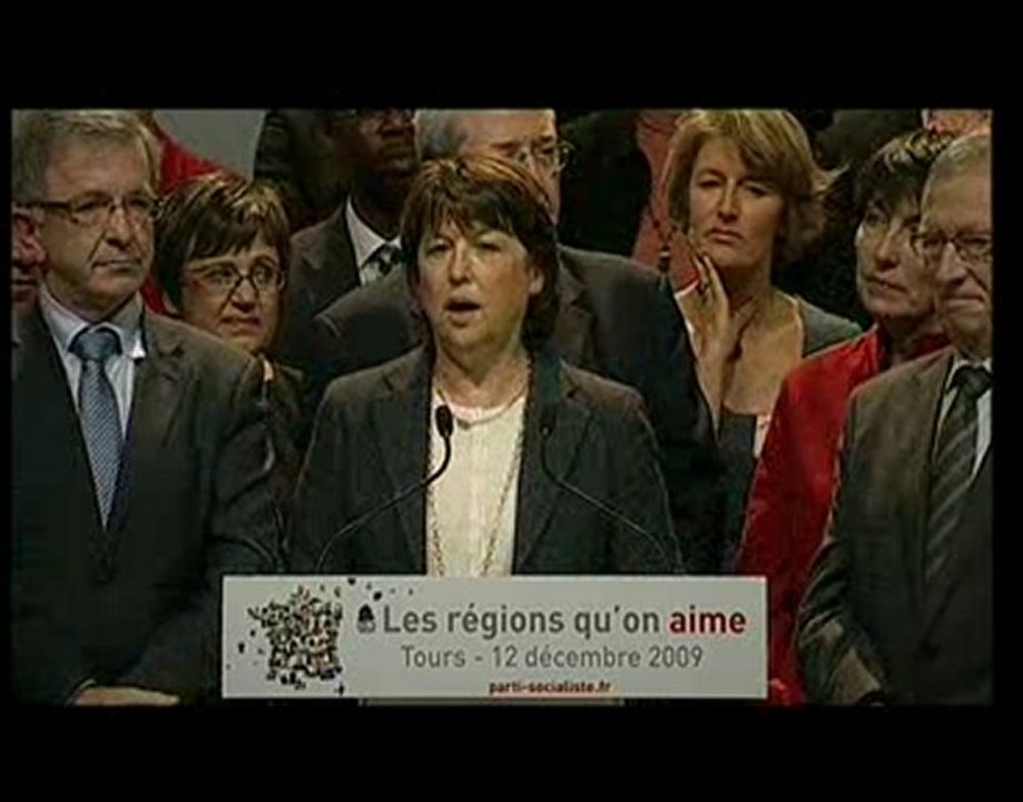 Discours de Martine Aubry à la Convention Nationale