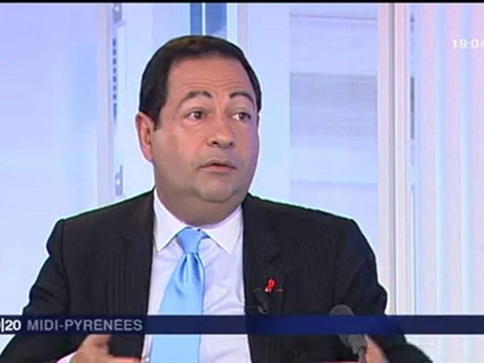 Jean-Luc Romero sur  France 3 à Toulouse, le 12 dec. 09