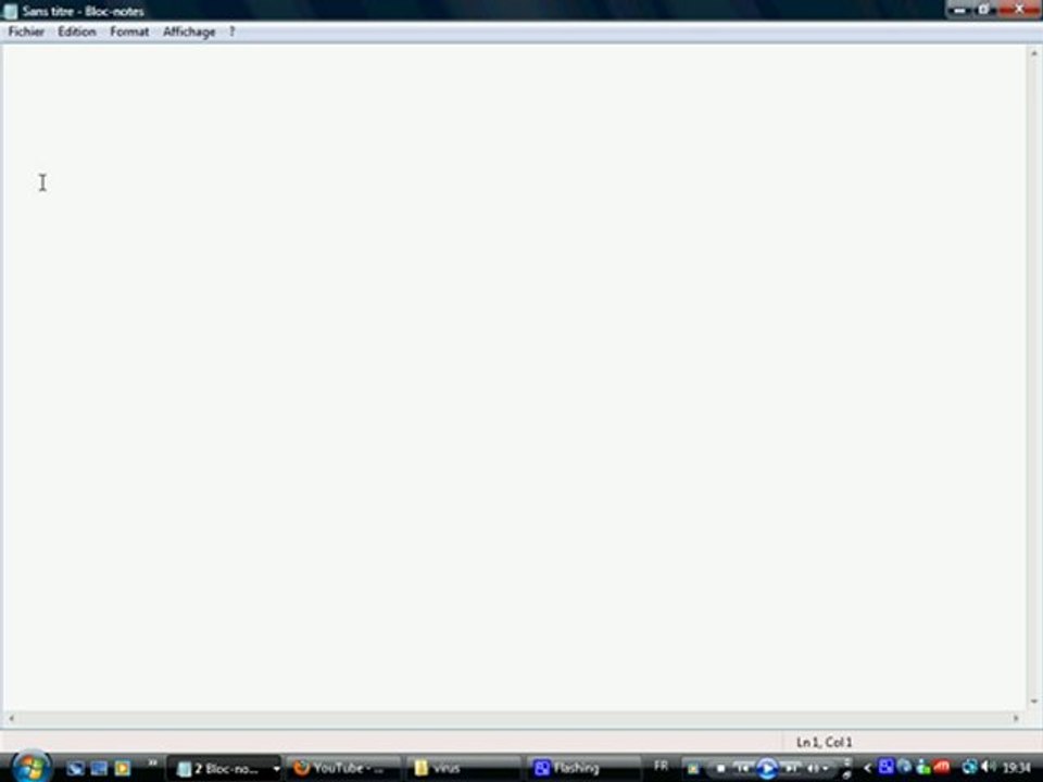 comment créer un virus qui ouvre des pages