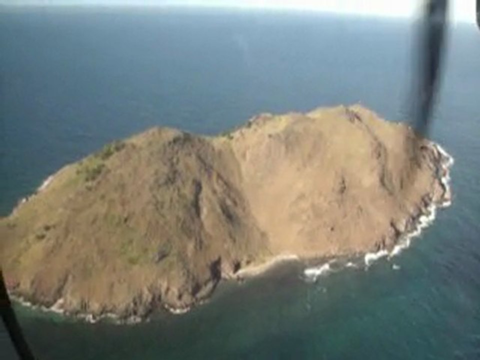 Décollage de St Barth vers St Martin sur un DHC-6 Winair