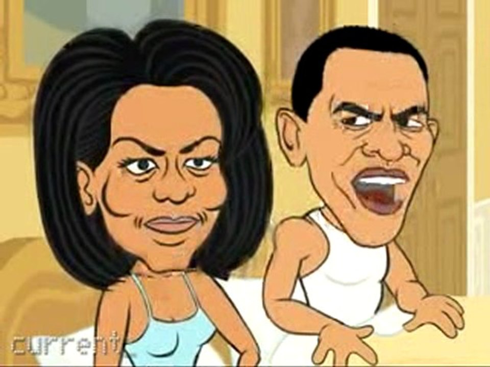The Obamas After Dark [Cartoon Parody]
