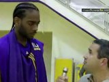 Josh Powell, Lakers, shares some of his secrets to success