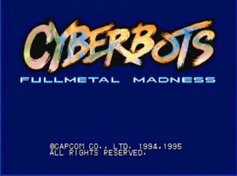 Cyberbots [arcade] videotest