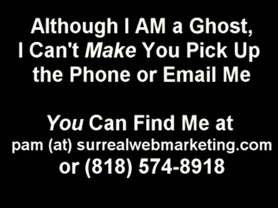 Blog Ghostwriter To the Rescue
