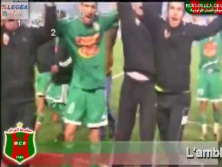 ambiance dans les vestiaires mca vs crb