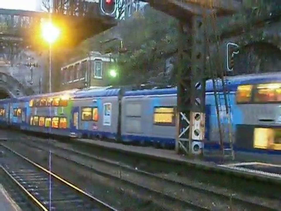 Départ UD de Z26500 en Intercités à destination de Paris