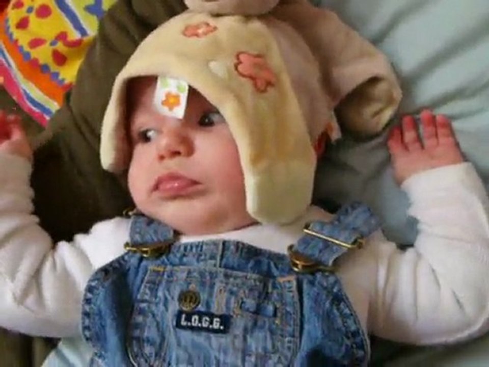 Raphaël et son doudou