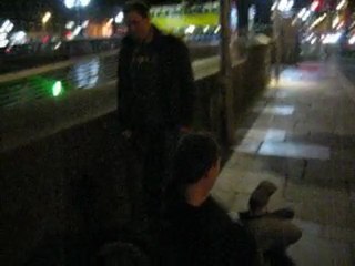 Dublin - la lutte de l'arrêt de bus