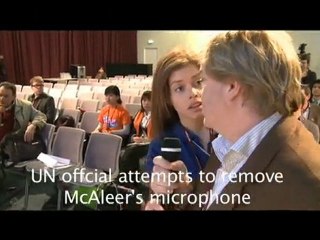 UN Security Stops Journalist’s Questions About ClimateGate