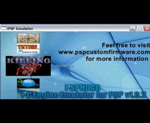 PSPHUGO Emulator for Windows 🎮