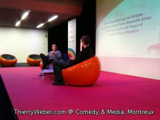 Interview (extrait) d'Alexandre Astier (Kamelott)