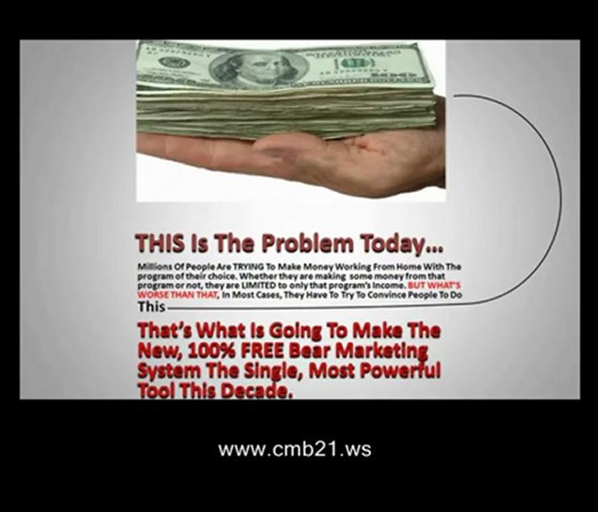 Work From Home The Free Bear Marketing System Promoting ...