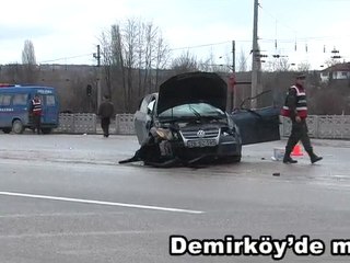 BİLECİK - ESKİŞEHİR BÜYÜŞŞEHİR GENEL SEKRETERİ KAZA YAPTI