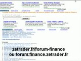 Forum finance nouvelle adresse du forum financier par Pierre Aribaut - Zetrader