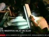 Alud en Peru, al menos 7 muertos