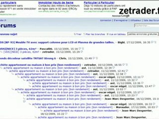 Petites annonces gratuites forum pierre aribaut alias zetrader