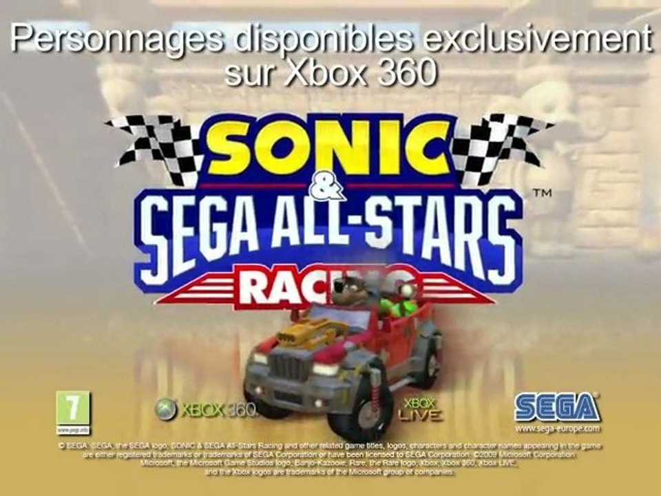 Sonic & Sega All-Stars Racing with Banjo-Kazooie - XBOX 360