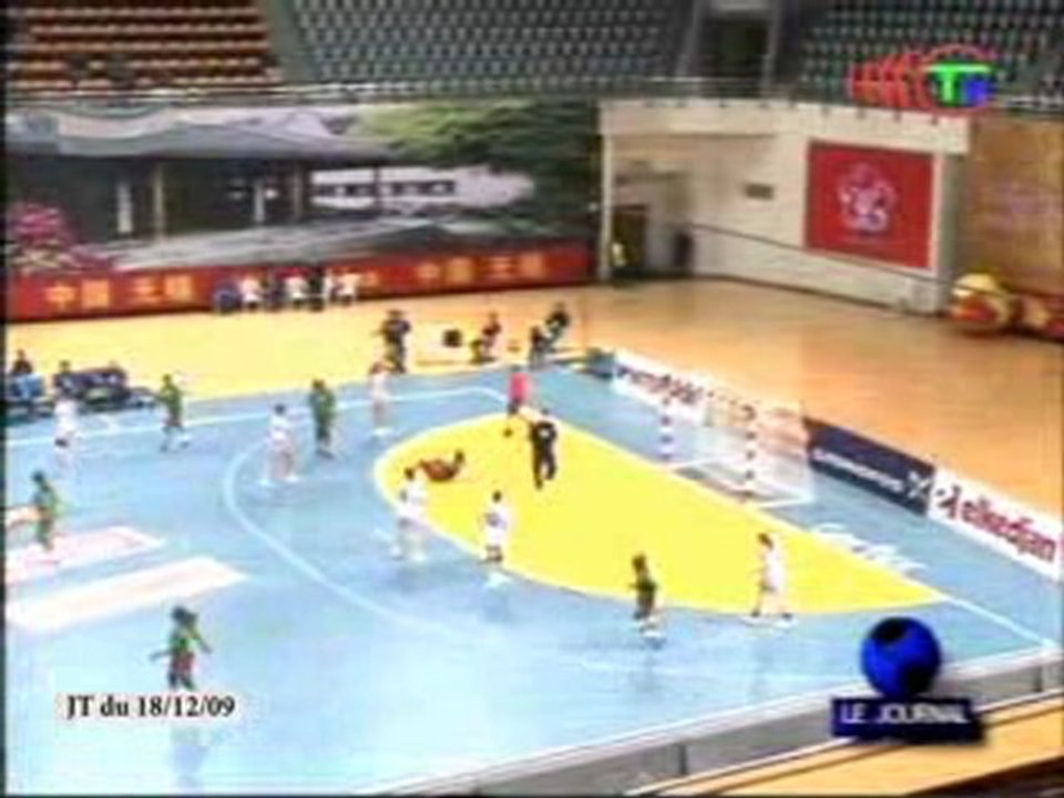 Les Diables Rouges Handball dames reganent Brazzaville