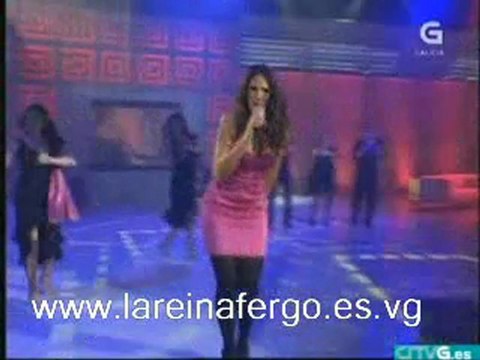 NURIA FERGÓ CANTA TIERRA DE NADIE EN TELEVISIÓN DE GALICIA