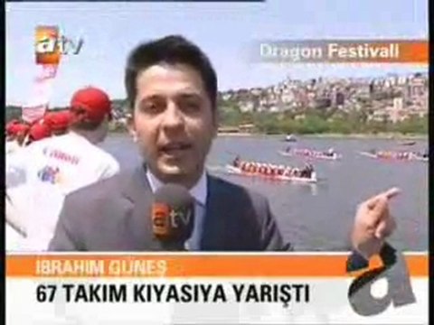 dragon boat festivali 2009 İstanbul ATV'de