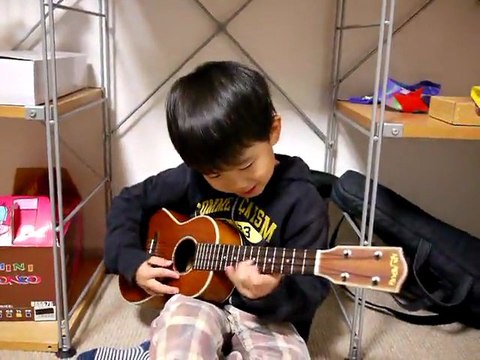 While My Guitar Gently Weeps au ukulélé