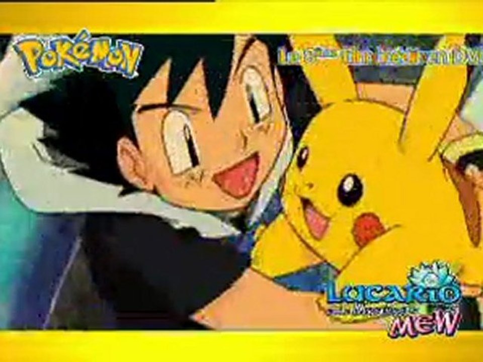 Publicité Pokemon film 8 en DVD !