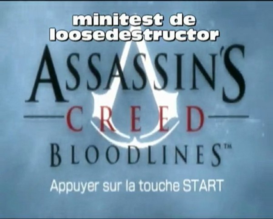 Assassin's Creed Bloodlines - PSP minitest