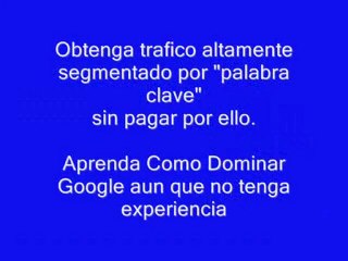 Trafico Organigo- Domine Google en 15 minutos - ...