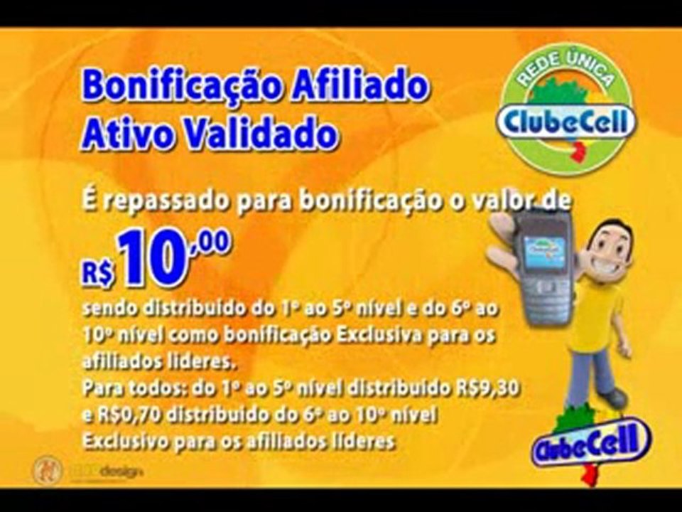 Clubecell, créditos grátis no celular e renda extra mensal.