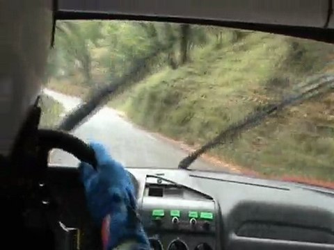 Rallye du Var 2009 ES11 Sortie de route